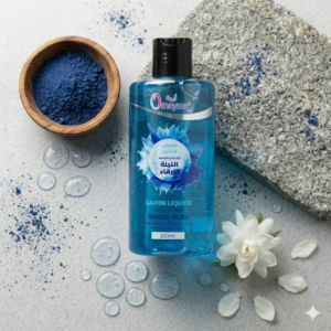 صابون سائل للوجه والجسم – النيلة الزرقاء